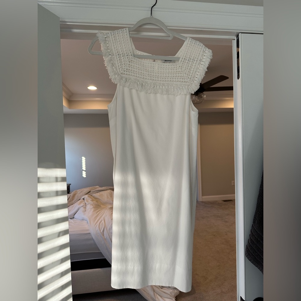 Madewell white dress